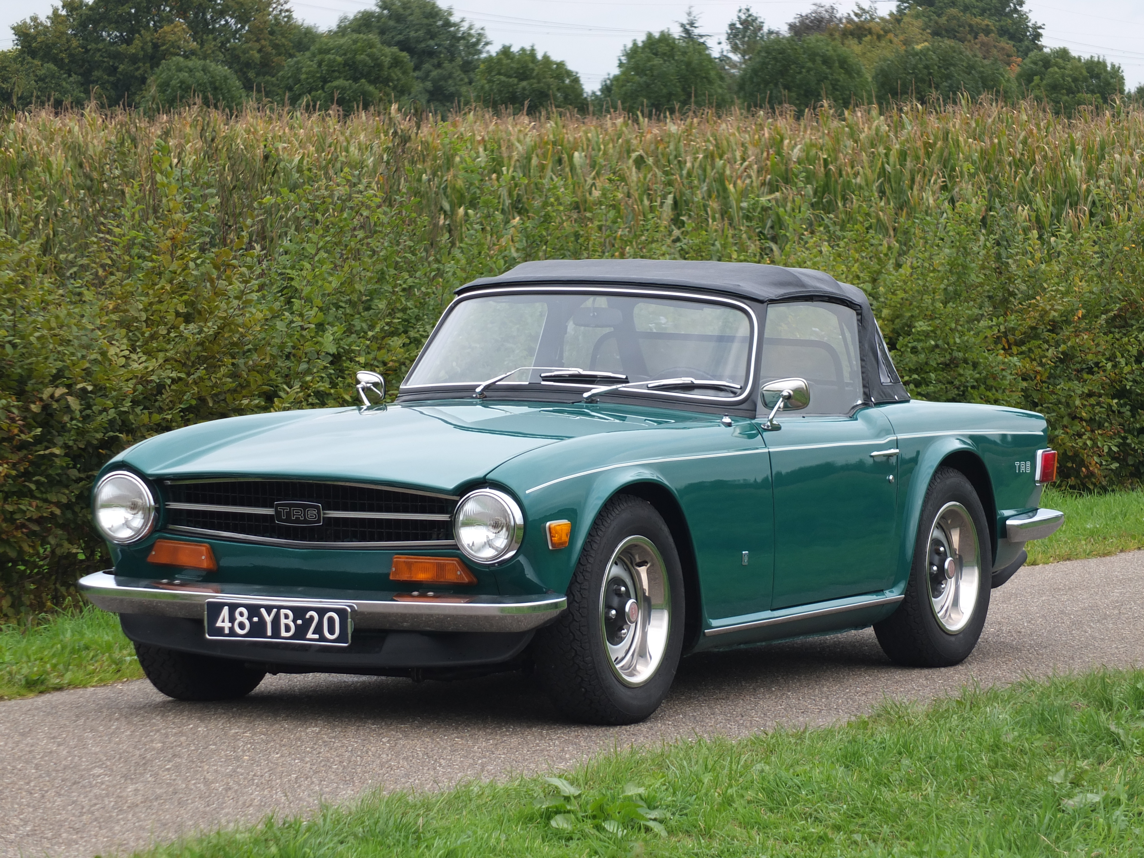 Triumph TR6 afb4 british sports cars